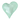 Swarovski Fancy Stones Sweet Heart (4809) Crystal Soft Mint Ignite - Bluestreak Crystals