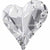 Swarovski Fancy Stones Sweet Heart (4809) Crystal-Swarovski Fancy Stones-13x12mm - Pack of 72 (Wholesale)-Bluestreak Crystals