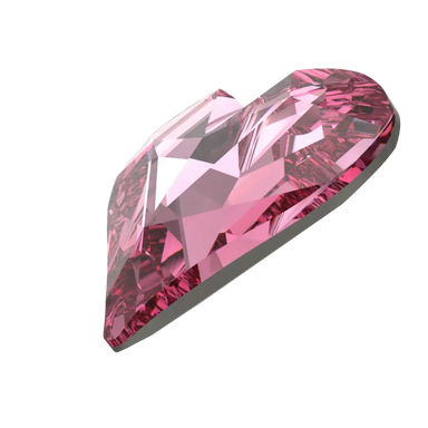 Swarovski Fancy Stones Sweet Heart (4809) Rose - Bluestreak Crystals