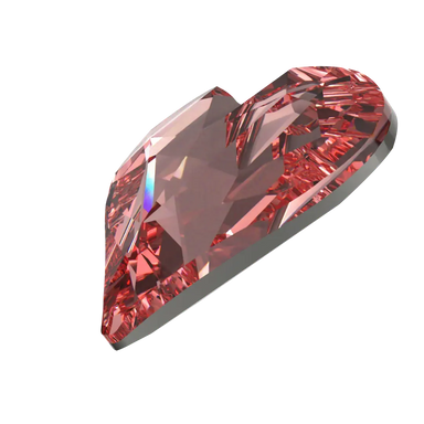 Swarovski Fancy Stones Sweet Heart (4809) Rose Peach - Bluestreak Crystals