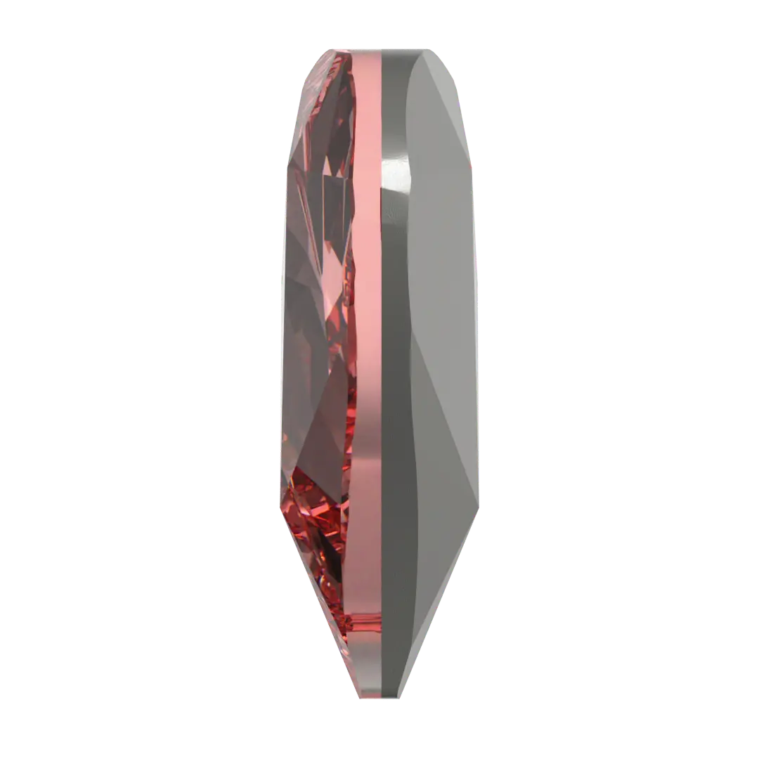 Swarovski Fancy Stones Sweet Heart (4809) Rose Peach - Bluestreak Crystals