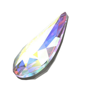 Swarovski Fancy Stones Teardrop (4322) Crystal AB - Bluestreak Crystals