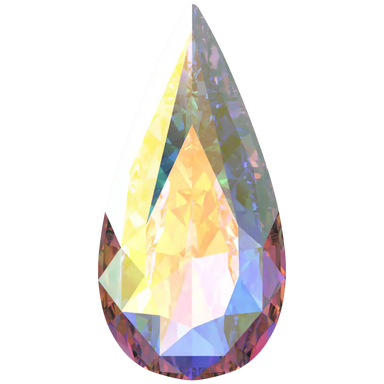 Swarovski Fancy Stones Teardrop (4322) Crystal AB - Bluestreak Crystals