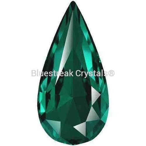 Swarovski Fancy Stones Teardrop (4322) Emerald-Swarovski Fancy Stones-10x5mm - Pack of 72 (Wholesale)-Bluestreak Crystals
