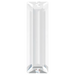 Swarovski Fancy Stones Thin Baguette (4500) Crystal UNFOILED - Bluestreak Crystals