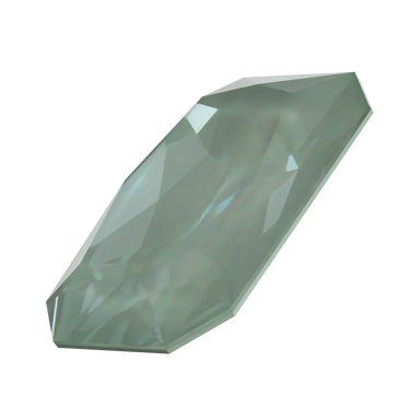 Swarovski Fancy Stones Thin Octagon (4627) Crystal Agave Ignite UNFOILED - Bluestreak Crystals