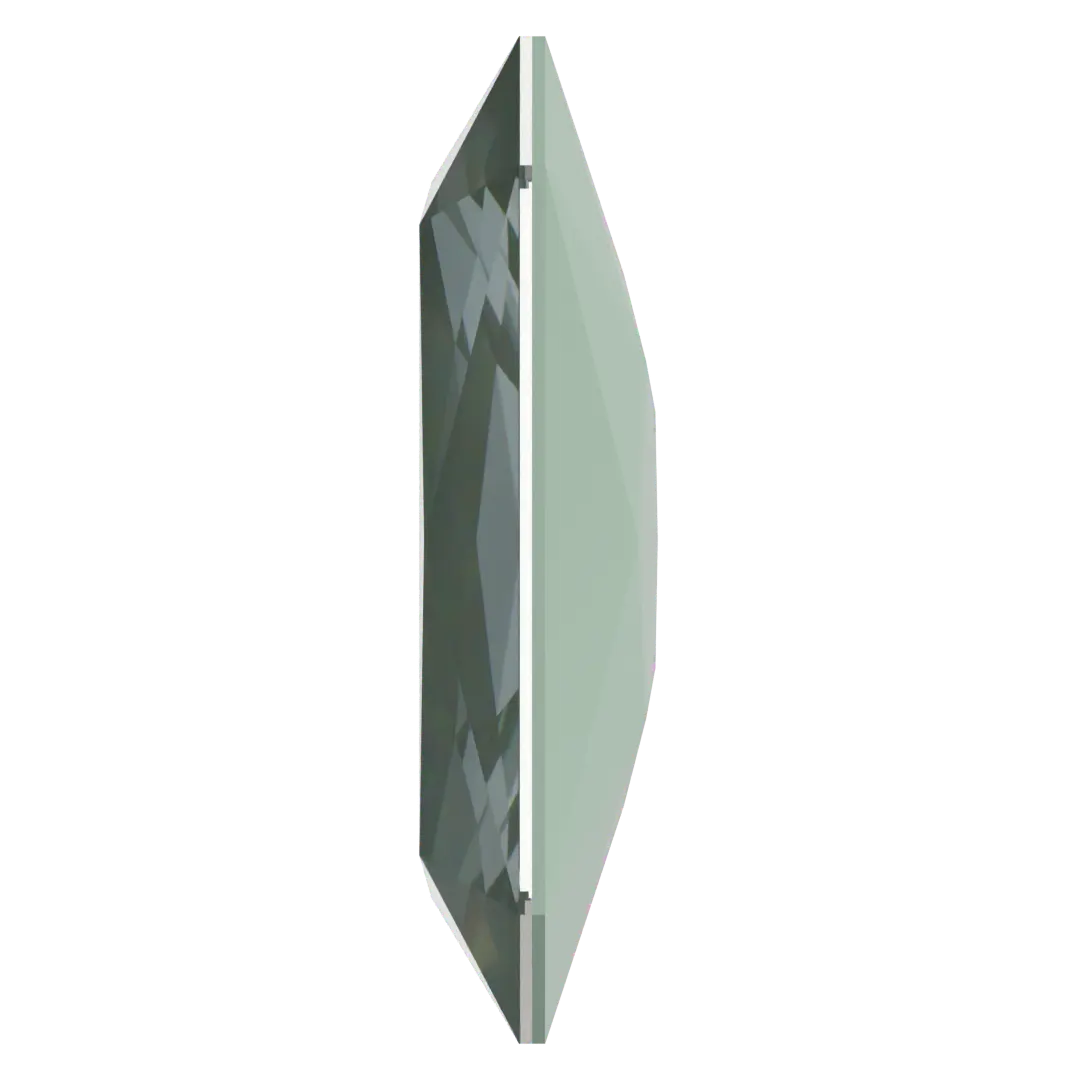 Swarovski Fancy Stones Thin Octagon (4627) Crystal Agave Ignite UNFOILED - Bluestreak Crystals