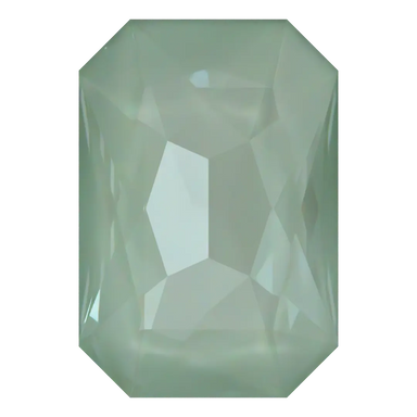 Swarovski Fancy Stones Thin Octagon (4627) Crystal Agave Ignite UNFOILED - Bluestreak Crystals