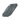 Swarovski Fancy Stones Thin Octagon (4627) Crystal Dark Grey Ignite UNFOILED - Bluestreak Crystals