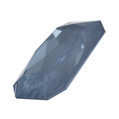 Swarovski Fancy Stones Thin Octagon (4627) Crystal Denim Ignite UNFOILED - Bluestreak Crystals