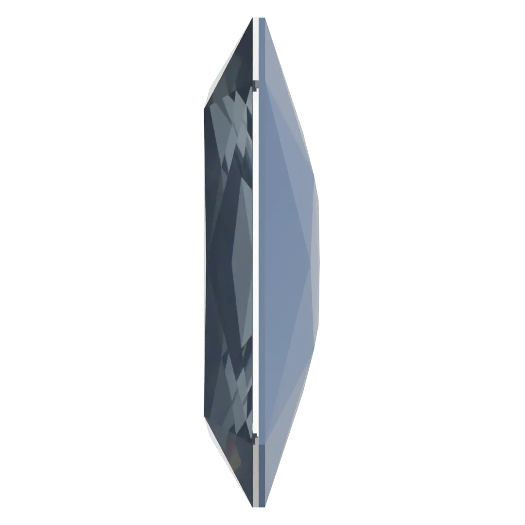 Swarovski Fancy Stones Thin Octagon (4627) Crystal Denim Ignite UNFOILED - Bluestreak Crystals