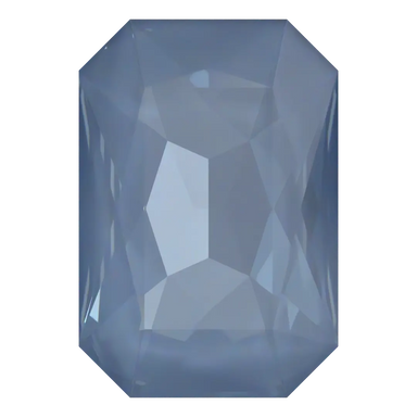Swarovski Fancy Stones Thin Octagon (4627) Crystal Denim Ignite UNFOILED - Bluestreak Crystals