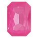 Swarovski Fancy Stones Thin Octagon (4627) Crystal Electric Pink Ignite UNFOILED - Bluestreak Crystals