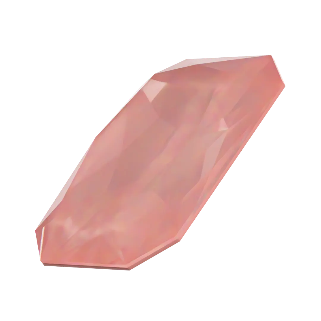 Swarovski Fancy Stones Thin Octagon (4627) Crystal Flamingo Ignite UNFOILED - Bluestreak Crystals