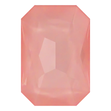 Swarovski Fancy Stones Thin Octagon (4627) Crystal Flamingo Ignite UNFOILED - Bluestreak Crystals