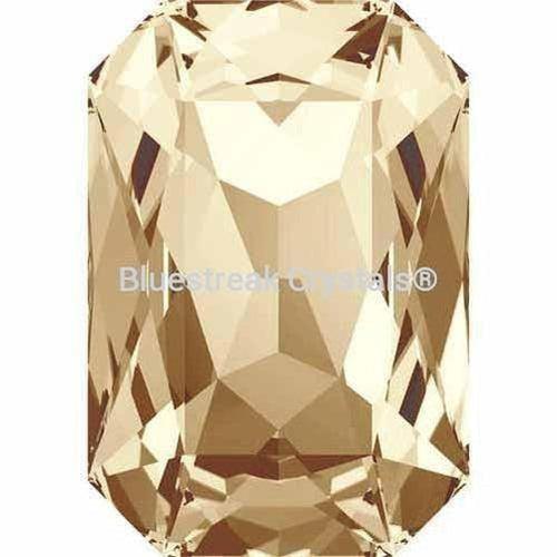 Swarovski Fancy Stones Thin Octagon (4627) Crystal Golden Shadow-Swarovski Fancy Stones-27x18.5mm - Pack of 24 (Wholesale)-Bluestreak Crystals