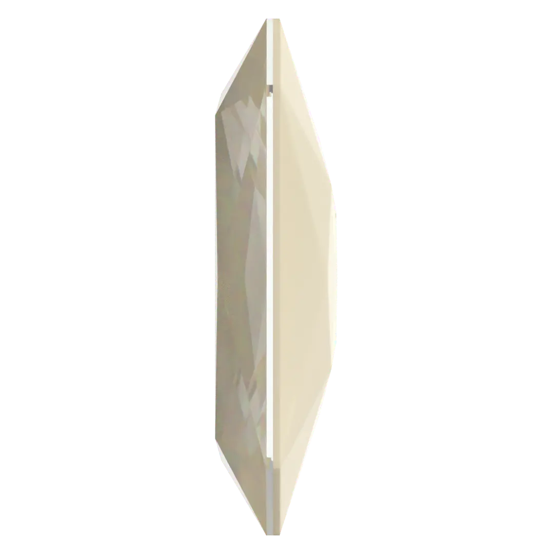 Swarovski Fancy Stones Thin Octagon (4627) Crystal Linen Ignite UNFOILED - Bluestreak Crystals