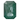 Swarovski Fancy Stones Thin Octagon (4627) Crystal Pine Green Ignite UNFOILED - Bluestreak Crystals