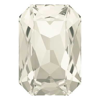 Swarovski Fancy Stones Thin Octagon (4627) Crystal Silver Shade - Bluestreak Crystals