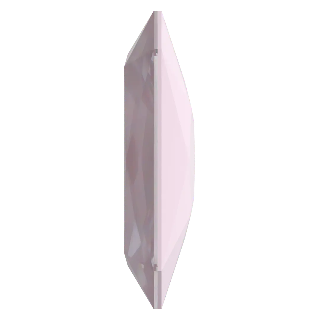 Swarovski Fancy Stones Thin Octagon (4627) Crystal Soft Rose Ignite - Bluestreak Crystals