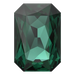Swarovski Fancy Stones Thin Octagon (4627) Emerald - Bluestreak Crystals