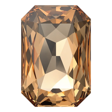 Swarovski Fancy Stones Thin Octagon (4627) Light Colorado Topaz - Bluestreak Crystals