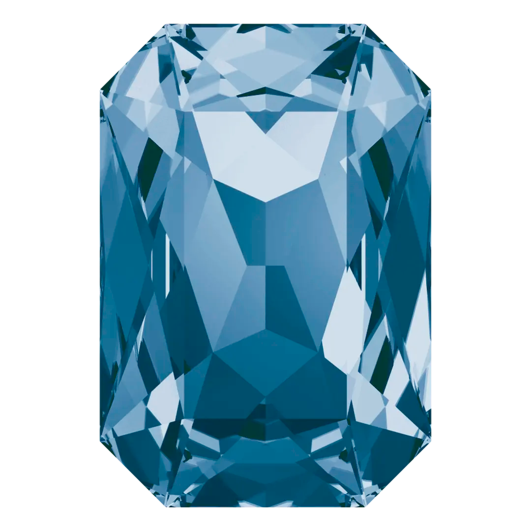 Swarovski Fancy Stones Thin Octagon (4627) Montana - Bluestreak Crystals