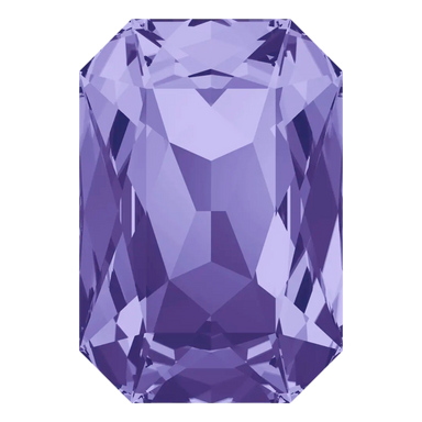 Swarovski Fancy Stones Thin Octagon (4627) Tanzanite - Bluestreak Crystals