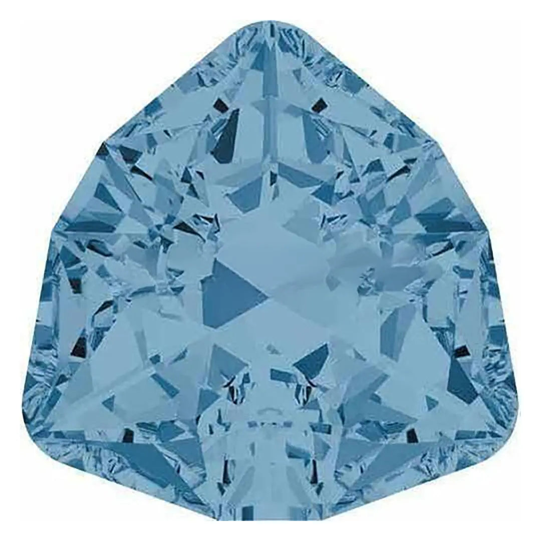 Swarovski Fancy Stones Trilliant (4706) Aquamarine - Bluestreak Crystals