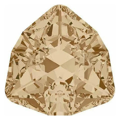Swarovski Fancy Stones Trilliant (4706) Crystal Golden Shadow - Bluestreak Crystals