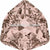 Swarovski Fancy Stones Trilliant (4706) Vintage Rose-Swarovski Fancy Stones-7mm - Pack of 144 (Wholesale)-Bluestreak Crystals