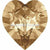 Swarovski Fancy Stones Xilion Heart (4884) Crystal Golden Shadow-Swarovski Fancy Stones-5.5x5mm - Pack of 360 (Wholesale)-Bluestreak Crystals