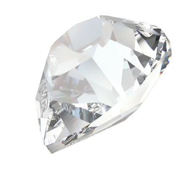 Swarovski Fancy Stones Xilion Heart (4884) Crystal Ignite UNFOILED - Bluestreak Crystals