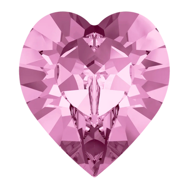 Swarovski Fancy Stones Xilion Heart (4884) Light Amethyst - Bluestreak Crystals