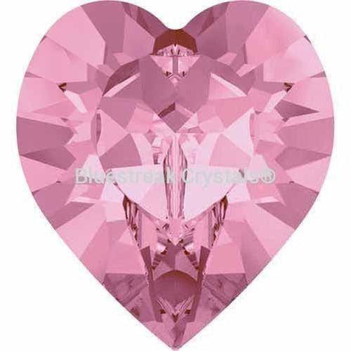 Swarovski Fancy Stones Xilion Heart (4884) Light Rose-Swarovski Fancy Stones-5.5x5mm - Pack of 360 (Wholesale)-Bluestreak Crystals