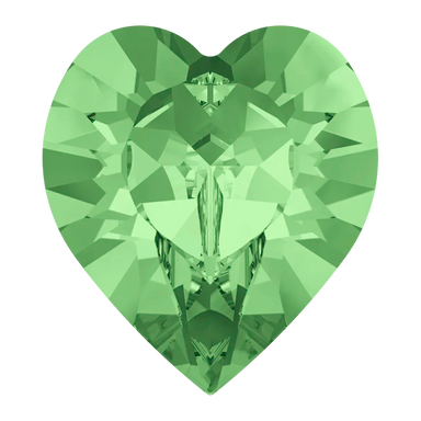 Swarovski Fancy Stones Xilion Heart (4884) Peridot - Bluestreak Crystals