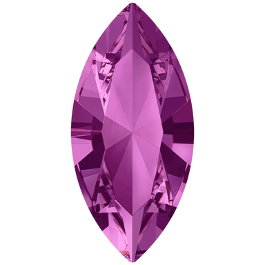 Swarovski Fancy Stones Xilion Navette (4228) Amethyst - Bluestreak Crystals