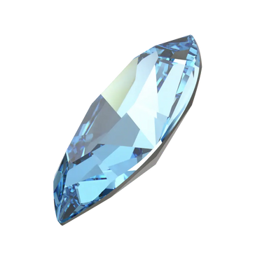Swarovski Fancy Stones Xilion Navette (4228) Aquamarine - Bluestreak Crystals