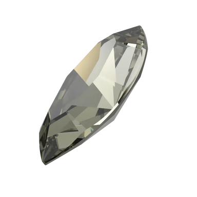 Swarovski Fancy Stones Xilion Navette (4228) Black Diamond - Bluestreak Crystals