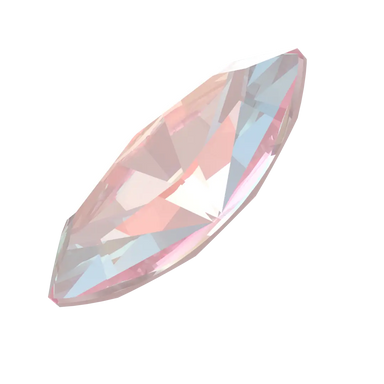 Swarovski Fancy Stones Xilion Navette (4228) Crystal Dusty Pink Delite UNFOILED - Bluestreak Crystals
