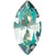 Swarovski Fancy Stones Xilion Navette (4228) Crystal Laguna Delite UNFOILED-Swarovski Fancy Stones-10x5mm - Pack of 360 (Wholesale)-Bluestreak Crystals