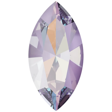Swarovski Fancy Stones Xilion Navette (4228) Crystal Lavender Delite UNFOILED - Bluestreak Crystals
