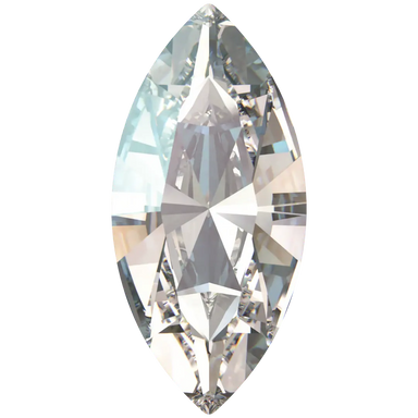 Swarovski Fancy Stones Xilion Navette (4228) Crystal Moonlight - Bluestreak Crystals