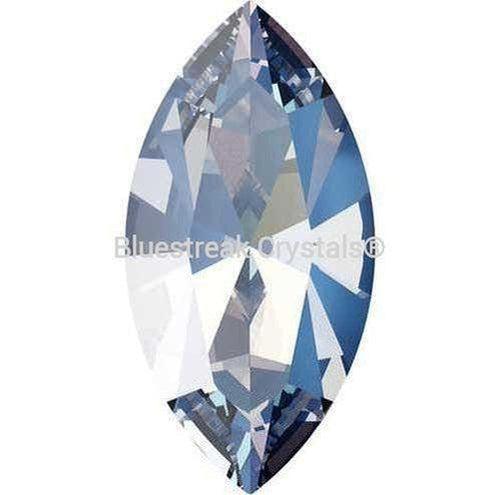 Swarovski Fancy Stones Xilion Navette (4228) Crystal Ocean Delite UNFOILED-Swarovski Fancy Stones-10x5mm - Pack of 360 (Wholesale)-Bluestreak Crystals