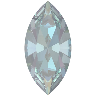 Swarovski Fancy Stones Xilion Navette (4228) Crystal Serene Gray Delite UNFOILED - Bluestreak Crystals