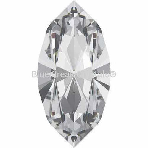 Swarovski Fancy Stones Xilion Navette (4228) Crystal-Swarovski Fancy Stones-4x2mm - Pack of 720 (Wholesale)-Bluestreak Crystals