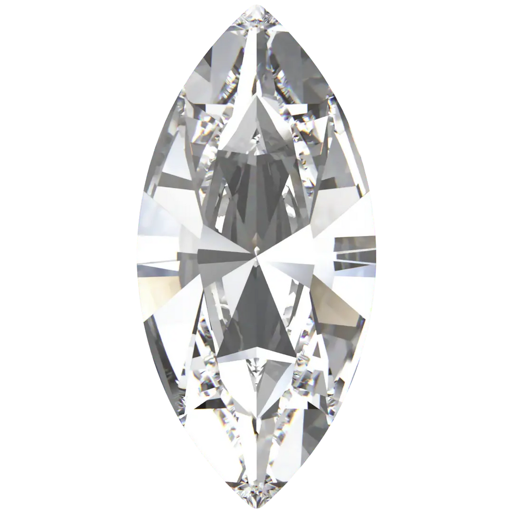 Swarovski Fancy Stones Xilion Navette Crystal — Bluestreak Crystals