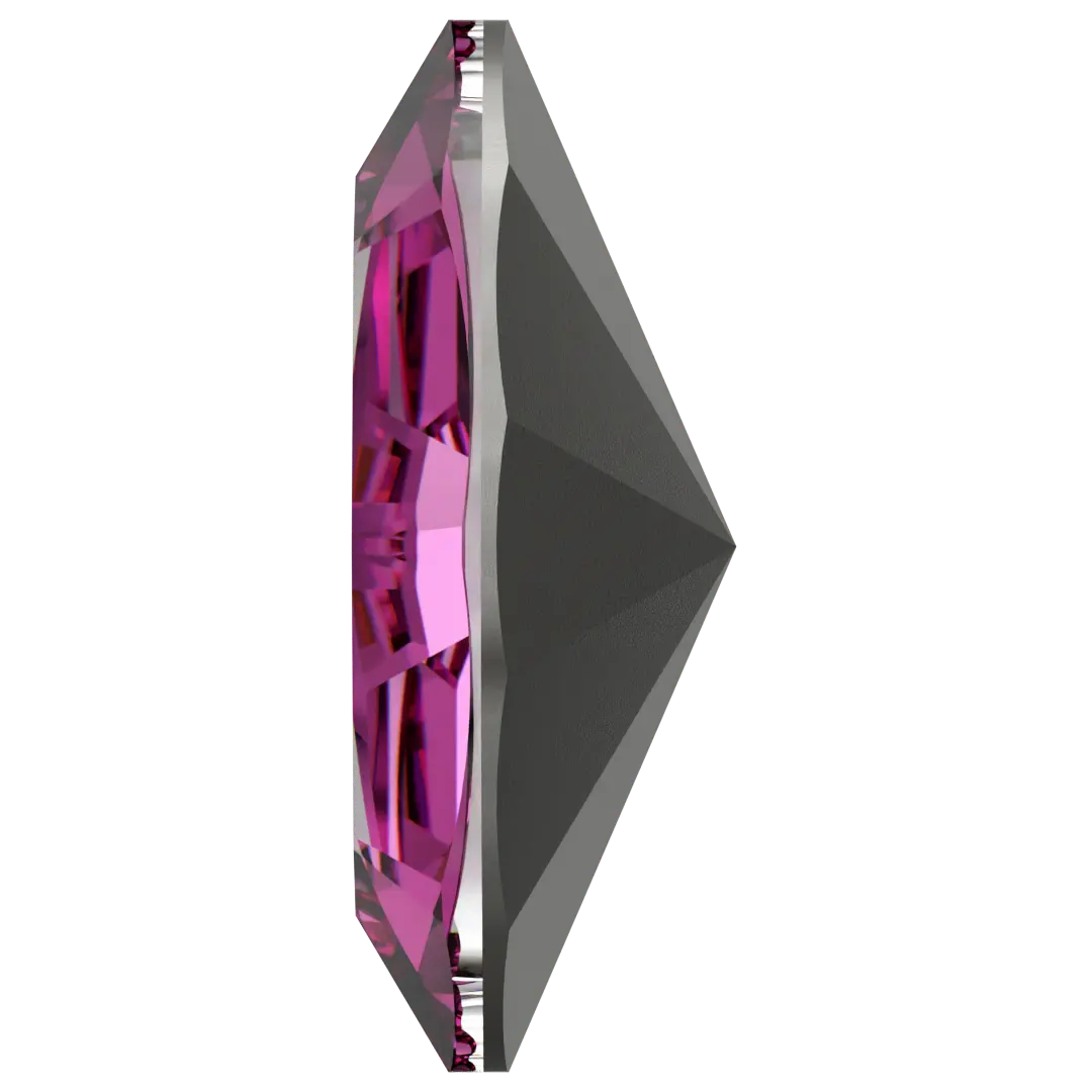 Swarovski Fancy Stones Xilion Navette (4228) Dark Rose - Bluestreak Crystals