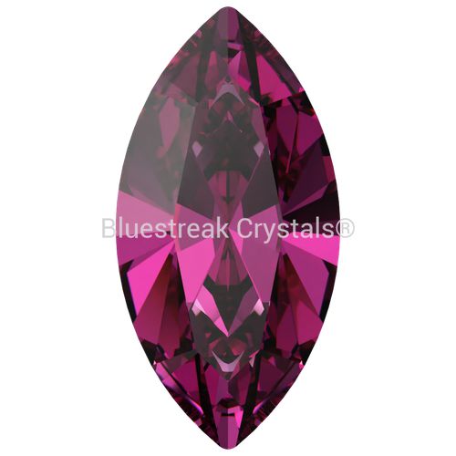 Swarovski Fancy Stones Xilion Navette (4228) Dark Rose-Swarovski Fancy Stones-4x2mm - Pack of 720 (Wholesale)-Bluestreak Crystals