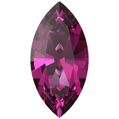 Swarovski Fancy Stones Xilion Navette (4228) Dark Rose - Bluestreak Crystals